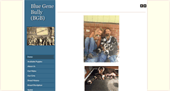 Desktop Screenshot of bluegenebully.com